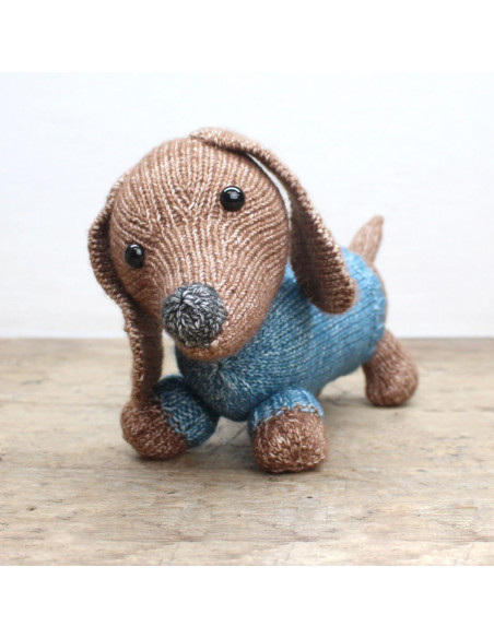 Knitting Kit - Ria the Dachshund