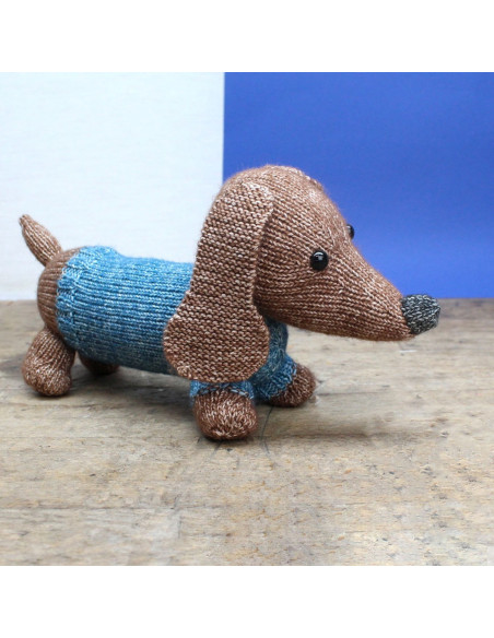 Knitting Kit - Ria the Dachshund