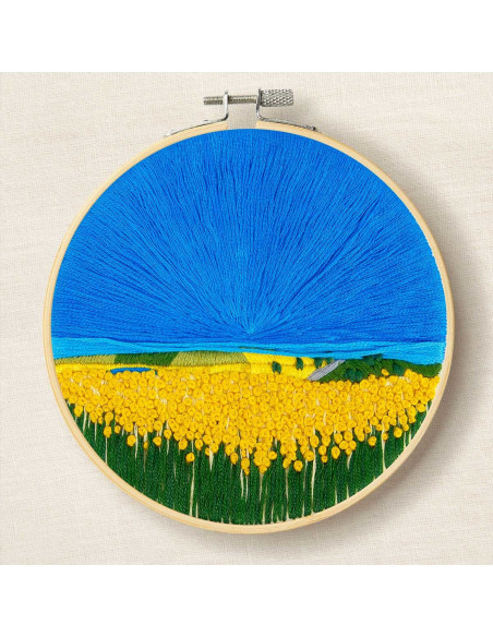 Embroidery kit - Sunflower fields