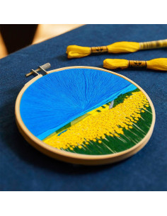 Embroidery kit - Sunflower fields 2