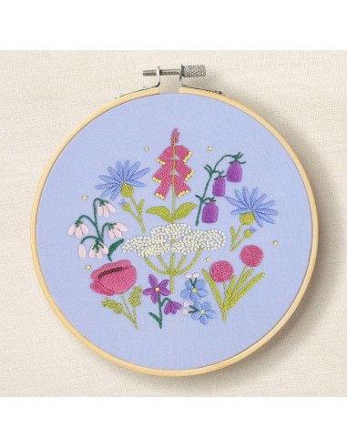 Embroidery kit - English garden
