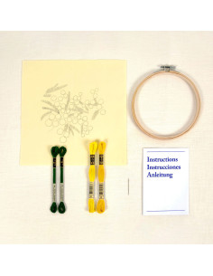 Embroidery kit - Mimosas 2