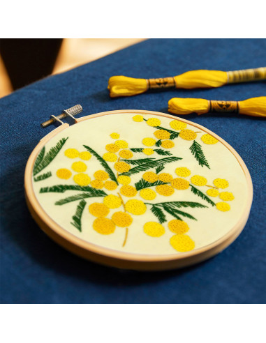 Embroidery kit - Mimosas