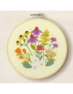 Embroidery kit - Mediterranean Garden
