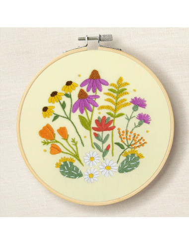 Embroidery kit - Mediterranean Garden