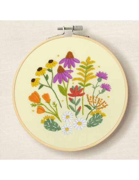 Embroidery kit - Mediterranean Garden
