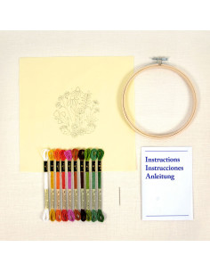 Embroidery kit - Mediterranean Garden 2