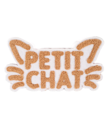 Large iron-on patch - Little cat