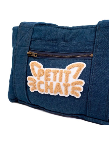 Large iron-on patch - Little cat