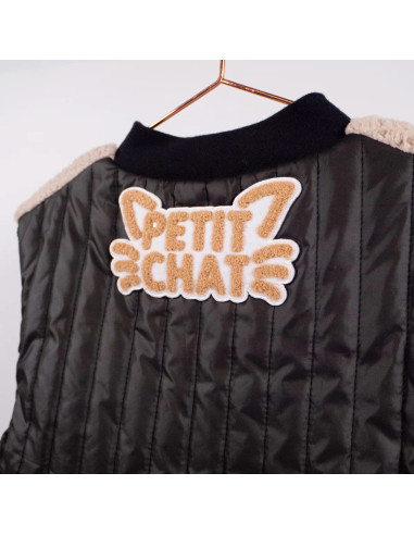 Large iron-on patch - Little cat