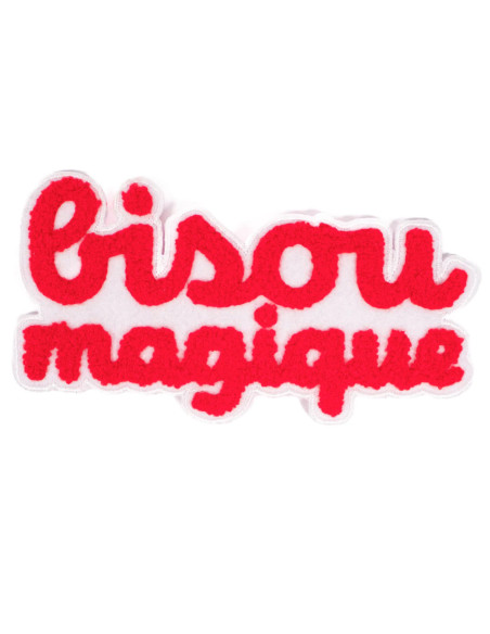 Large iron-on patch - Magic kiss