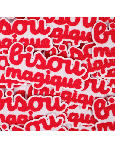 Large iron-on patch - Magic kiss