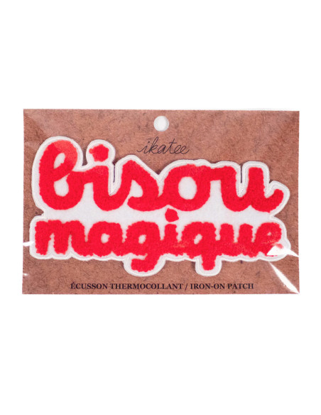Large iron-on patch - Magic kiss
