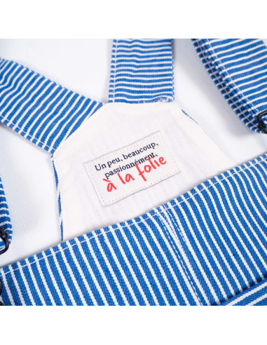 Set of 5 woven labels - A la folie