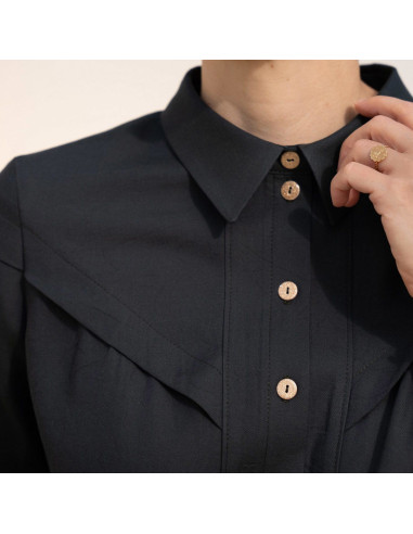 Glam Buttoned Blouse Pattern - Anna Rose Patterns