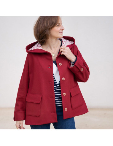 Eurydice Coat Pattern - Anna Rose Patterns
