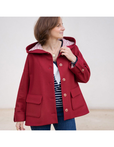 Eurydice Coat Pattern - Anna Rose Patterns