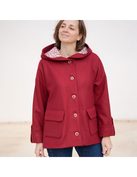 Eurydice Coat Pattern - Anna Rose Patterns