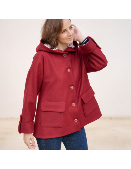 Eurydice Coat Pattern - Anna Rose Patterns