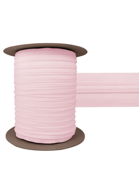 3 mm YKK nylon zipper - Pink