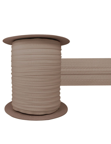 3 mm YKK nylon zipper - Beige