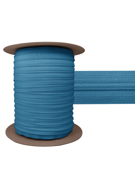 3 mm nylon zipper YKK - Cornflower