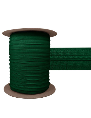 3 mm YKK nylon zipper - Green