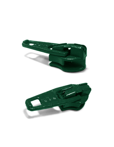 3 mm YKK nylon zipper slider - Green