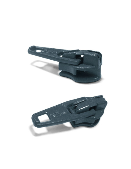 3 mm Nylon Zipper Slider YKK - Dark Gray