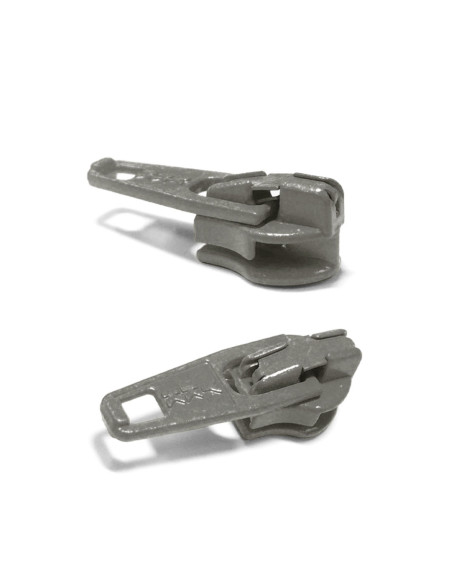 Slider for 3 mm nylon zipper YKK - Gray