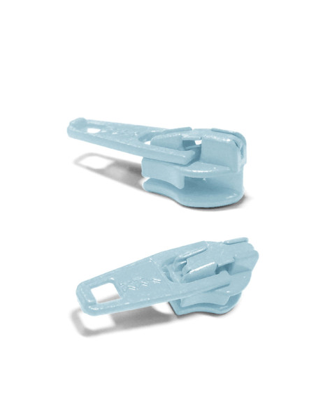 3 mm nylon zipper slider YKK - Baby blue