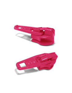 Slider for 3 mm nylon zipper YKK - Fuchsia