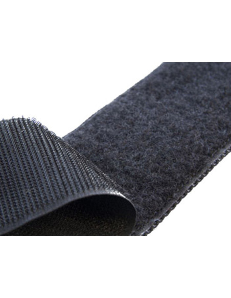 VELCRO® Brand sew-on black 25 mm wide by the meter