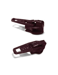 3 mm YKK nylon zipper slider - Burgundy