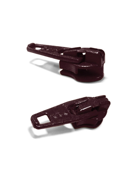 3 mm YKK nylon zipper slider - Burgundy