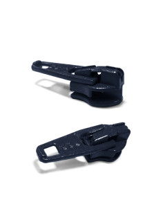 3 mm YKK nylon zipper slider - Navy blue