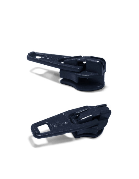3 mm YKK nylon zipper slider - Navy blue