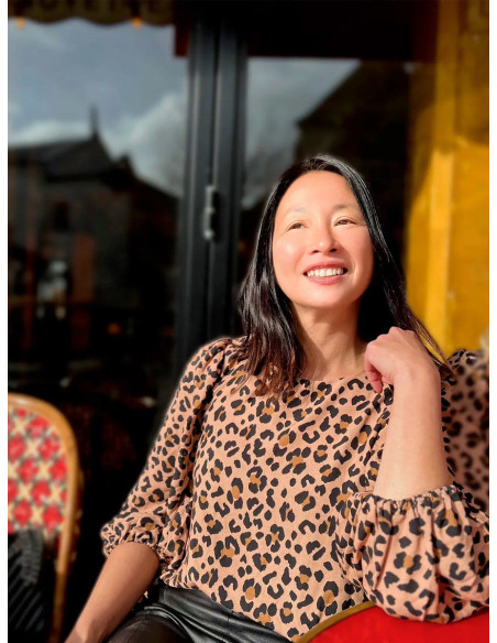 Kiara Leopard Viscose Twill Fabric - My Dress Made