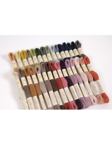 Box of 30 skeins of Eco Vita 360 DMC organic wool thread
