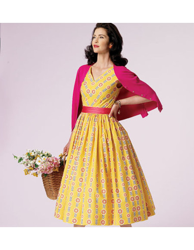 Vintage Dress Pattern 1957 - Vogue 8789
