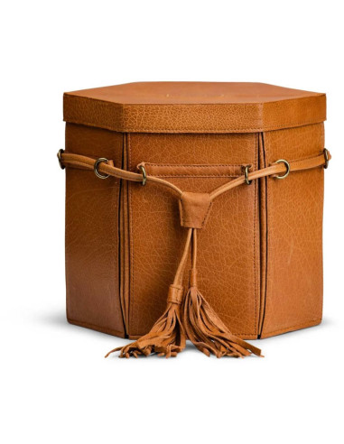 Large sewing and craft box Muud Evita XL - Whisky