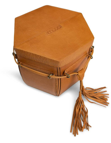 Large sewing and craft box Muud Evita XL - Whisky
