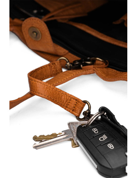 Muud Hiba Mini Shopper for Knitting and Crochet - Whisky