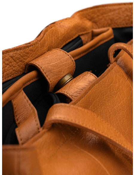 Muud Hiba Mini Shopper for Knitting and Crochet - Whisky