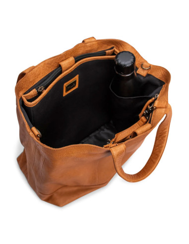 Muud Hiba Mini Shopper for Knitting and Crochet - Whisky