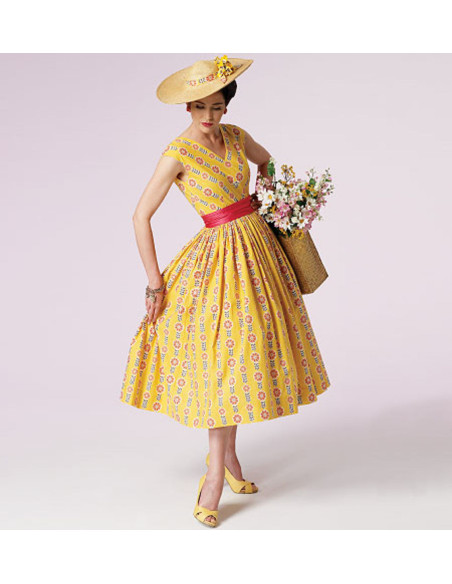Vintage Dress Pattern 1957 - Vogue 8789