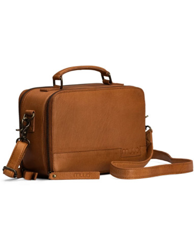 Muud Lilly Crossbody Knitting and Crochet Bag - Whisky