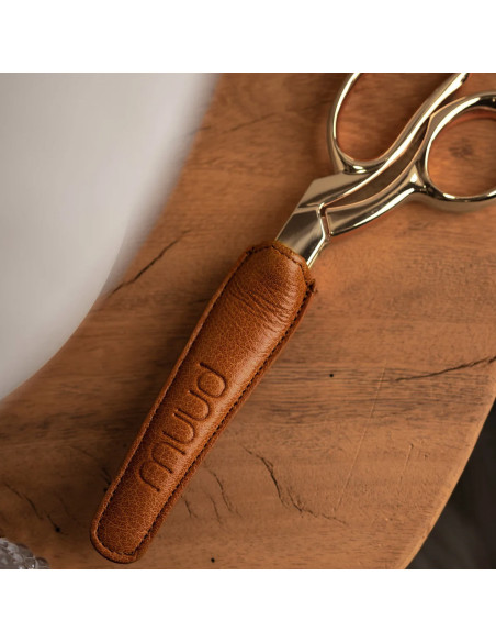 Muud Leather Protective Case for Sewing Scissors - Whisky