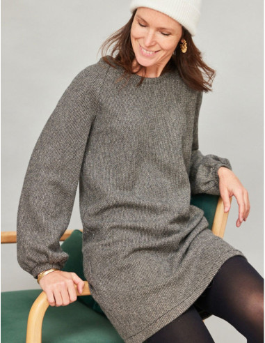 Capsule Sweater Dress Pattern - Atelier Scämmit