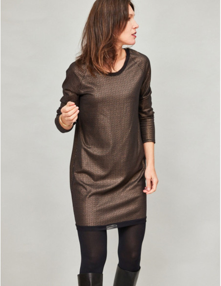 Capsule Sweater Dress Pattern - Atelier Scämmit